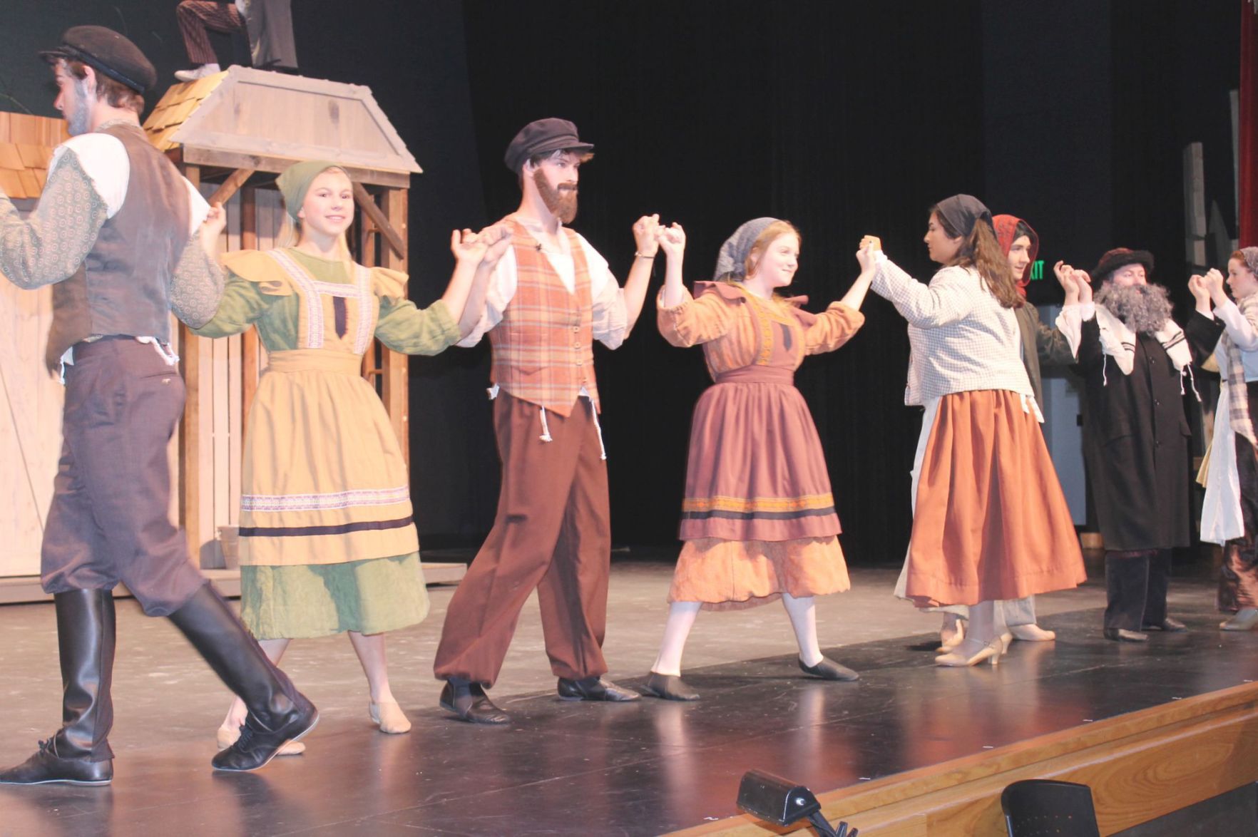Dancers in "Fiddler on the Roof"